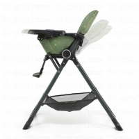 Chaise haute FOLDEE - Kinderkraft - vert