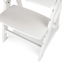 Chaise Haute Moji Yippy Plain - Snow + Assise Nouveau-Né - Hearts