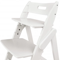 Chaise Haute Moji Yippy Plain - Snow + Assise Nouveau-Né - Rosegold