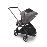 Poussette Bugaboo Dragonfly - Châssis Graphite/ Canopy Gris Chiné