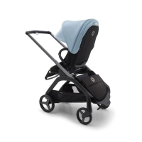 Poussette Bugaboo Dragonfly - Châssis Graphite/ Canopy Bleu Horizon