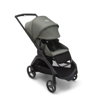 Poussette Bugaboo Dragonfly - Châssis Noir / Canopy Vert Forêt