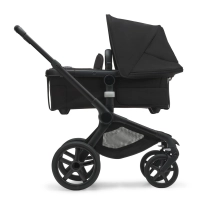 Poussette Bugaboo Fox 5 - Châssis Noir + Nacelle - Nuit Noire