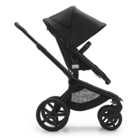 Poussette Bugaboo Fox 5 - Châssis Noir + Nacelle - Nuit Noire