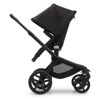 Poussette Bugaboo Fox 5 - Châssis Noir + Nacelle - Nuit Noire