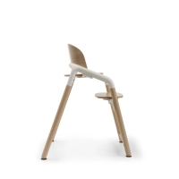Chaise-Haute Bugaboo Giraffe - Bois/Blanc
