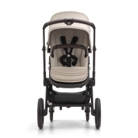 Poussette Bugaboo Fox 5 - Châssis Noir + Nacelle - Desert Taupe