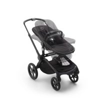 Poussette Bugaboo Fox 5 - Châssis Noir + Nacelle - Desert Taupe