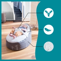 Nid Incliné Babymoov Doomoo - Giraf Grey