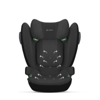 Siège Auto 100-150cm Cybex Solution B3 i-Fix - Volcano Black