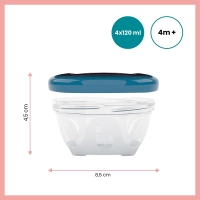 Lot 4 Babybols 120ml Babymoov