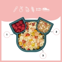 Assiette Silicone Babymoov Isy - Chien