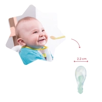 Lot 6 Cuillères Silicone Badabulle