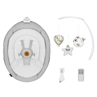 Balancelle Lionelo Bella - Grey Concrete