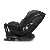 Siège Auto 40-150cm Lionelo Bastiaan RWF i-Size - Grey Stone