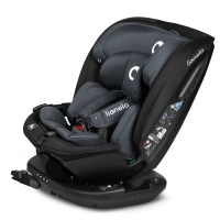 Siège Auto 40-150cm Lionelo Bastiaan RWF i-Size - Grey Stone