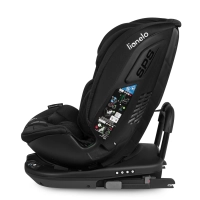 Siège Auto 40-150cm Lionelo Bastiaan RWF i-Size - Black Carbon