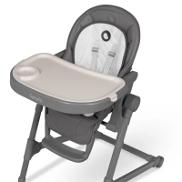 Chaise Haute Lionelo Cora Plus - Grey Stone