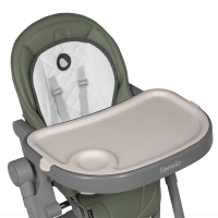 Chaise Haute Lionelo Cora Plus - Green Olive
