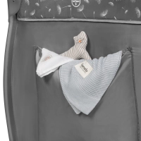 Lit Parapluie Lionelo Stefi Plus - Grey White