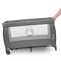 Lit Parapluie Lionelo Stefi Plus - Grey