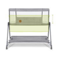 Berceau cododo Luna - Lionelo - Grey