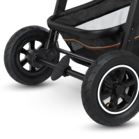 Poussette Lionelo Amber + Nacelle - Grey Graphite