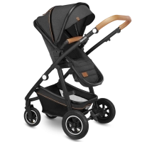 Poussette Lionelo Amber + Nacelle - Grey Graphite