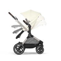 Poussette Cybex Eos Lux TPE - Seashell Beige