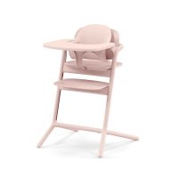 Chaise Haute Cybex Lemo 2 Set 4-en-1 + Transat - Pearl Pink