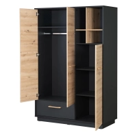 Chambre Roba Lenn - Anthracite / Bois