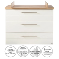 Chambre Roba Nele - Blanc