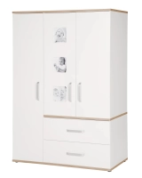 Chambre Roba Pia (Commode Small) - Blanc