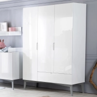 Chambre Roba Retro - Blanc brillant