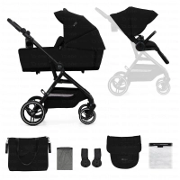 Poussette 2en1 YOXI - Kinderkraft - noir