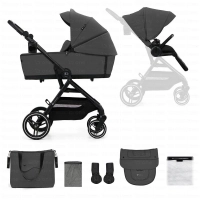 Poussette 2en1 YOXI - Kinderkraft - gris