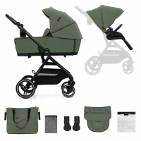 Poussette 2en1 YOXI - Kinderkraft - vert
