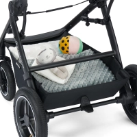 Poussette Trio B-TOUR PRO - Kinderkraft - gris foncé