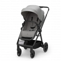 Poussette Trio NEWLY MINK PRO - Kinderkraft - gris