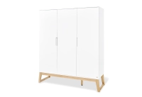 Chambre Bébé 4 Pièces Pinolino Bridge (Large) - Armoire 3 Portes