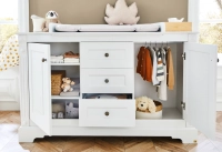 Chambre Bébé 3 Pièces Pinolino Emilia - Armoire 3 Portes