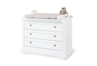 Chambre Bébé 3 Pièces Pinolino Emilia - Armoire 3 Portes