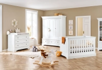 Chambre Bébé 3 Pièces Pinolino Emilia - Armoire 3 Portes