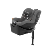 Siege Auto 61-105cm Cybex Sirona G i-Size sans base - Stone Grey (Plus)