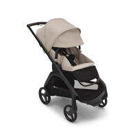 Poussette Bugaboo Dragonfly - Châssis Noir / Canopy Desert Taupe