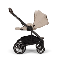 Poussette Nuna Mixx Next - Biscotti + Nacelle Cari Next - Caviar + Coque Auto Pipa Next - Biscotti + Base Next