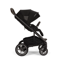 Poussette Nuna Mixx Next + Nacelle Cari Next - Caviar/Chocolat