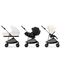 Poussette Cybex Melio 4 TPE+ Nacelle - Canvas White