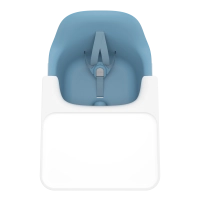 Chaise-Haute UPPAbaby Ciro - Caleb Steel Blue