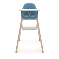 Chaise-Haute UPPAbaby Ciro - Caleb Steel Blue